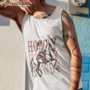 howdy western rodeo cowgirl shirt tank top 1