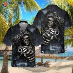 Hunter Skull Shirt For : Hawaiian
