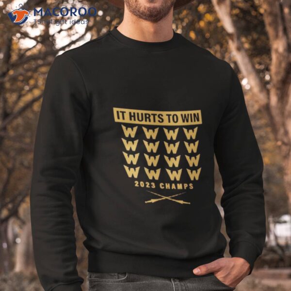 Hurts To Win 2023 Champs Vegas Golden Knights Hockey Shirt