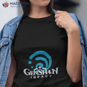 hydro emblem genshin impact shirt tshirt