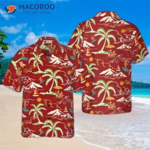hyper fashionable christmas hawaiian shirts santa beach summer pattern one shirt short sleeve idea gift for and 0