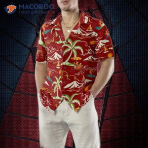 hyper fashionable christmas hawaiian shirts santa beach summer pattern one shirt short sleeve idea gift for and 4