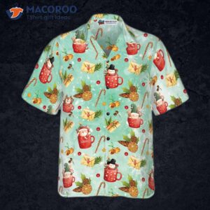 hyperfavor santa christmas pattern 1 hawaiian shirt short sleeve button down shirt for and 2