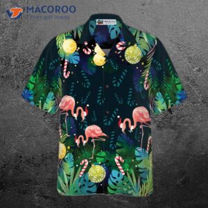 hyperfavored christmas hawaiian shirts for and flamingo tropical shirt button down short sleeve 2