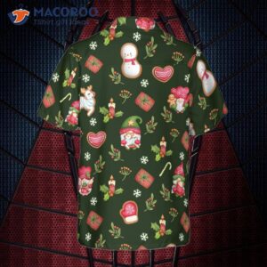 hyperfavored christmas hawaiian shirts for and gnome merry button down shirt short sleeve 1
