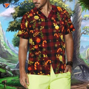 hyperfavored christmas hawaiian shirts for and red plaid pattern shirt button down short sleeve 3 1