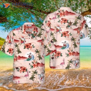 hyperfavored christmas hawaiian shirts for and santa beach pattern shirt button down short sleeve 0