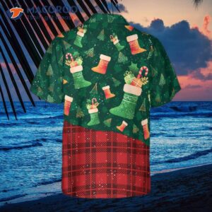 hyperfavored christmas hawaiian shirts for and sock pattern shirt button down short sleeve 1