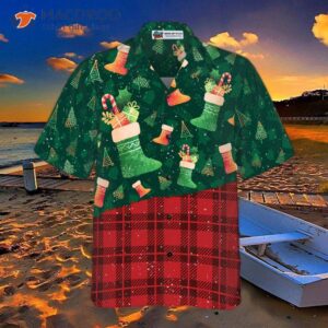 hyperfavored christmas hawaiian shirts for and sock pattern shirt button down short sleeve 2