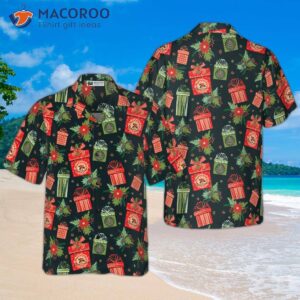 hyperfavored christmas hawaiian shirts gift pattern shirt with short sleeves idea for and 0