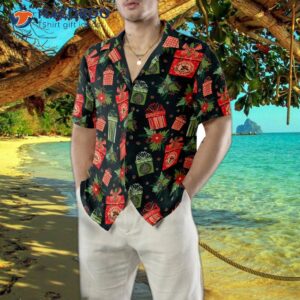hyperfavored christmas hawaiian shirts gift pattern shirt with short sleeves idea for and 4