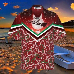hyperfavored christmas hawaiian shirts night with bowling pattern shirt short sleeve idea gift for and 2