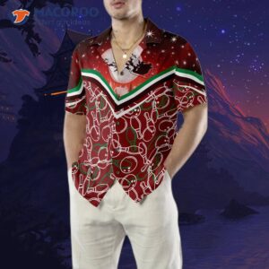 hyperfavored christmas hawaiian shirts night with bowling pattern shirt short sleeve idea gift for and 4