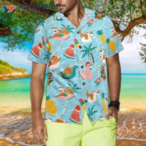 hyperfavored christmas hawaiian shirts santa beach summer short sleeve shirt ideas as gifts for and 3