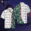 Hyperfavorite Christmas Hawaiian Shirts, Baseball Pattern Shirt Short Sleeve, Idea Gift For And