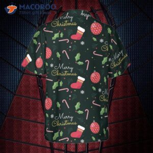 hyperfavorite christmas hawaiian shirts merry pattern shirt short sleeve idea gift for and 1