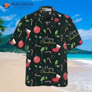 hyperfavorite christmas hawaiian shirts merry pattern shirt short sleeve idea gift for and 2