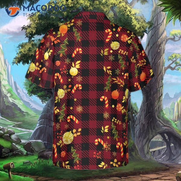 Hyperfavorite Christmas Hawaiian Shirts, Merry Red Plaid Pattern Shirt With Short Sleeves, Idea – Gift For And .