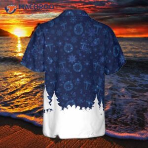 Hyperfavorite Christmas Tree Hawaiian Shirt, Short Sleeve Button Down Shirt For And