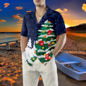 hyperfavorite christmas tree hawaiian shirt short sleeve button down shirt for and 4