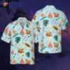 Hyperfavorite Santa Beach 2 Pattern Hawaiian Shirt, Christmas Shirts Short Sleeve Button Down Shirt For And