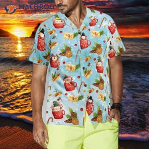 hyperfavorite santa christmas pattern 2 hawaiian shirt short sleeve button down shirt for and 3