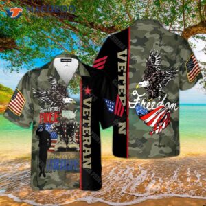I Am Proud Of American Veterans And The Land Free Hawaiian Shirts.