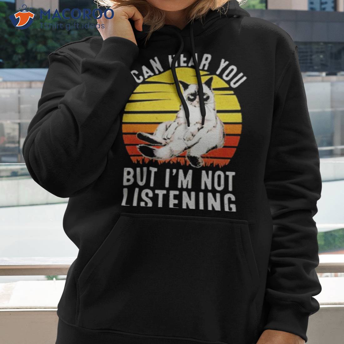 I Can Hear You But I’m Not Listening Cat Vintage Shirt