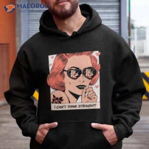 i cant think straight pride lgbtq comic shirt hoodie