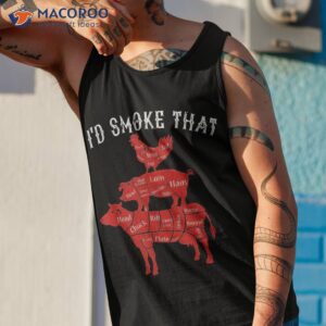 i d smoke that barbecue grilling bbq smoker gift for dad shirt tank top 1