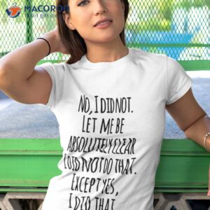 i did not cj cregg shirt tshirt 1