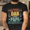 I Have Two Titles Dad And Papa Funny Father’s Shirt