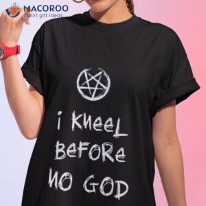 i kneel before no god shirt tshirt 1