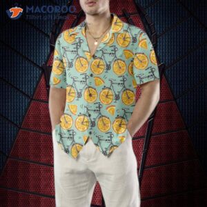 i love cycling and orange hawaiian shirt bicycle shirt for amp best gift bikers 4