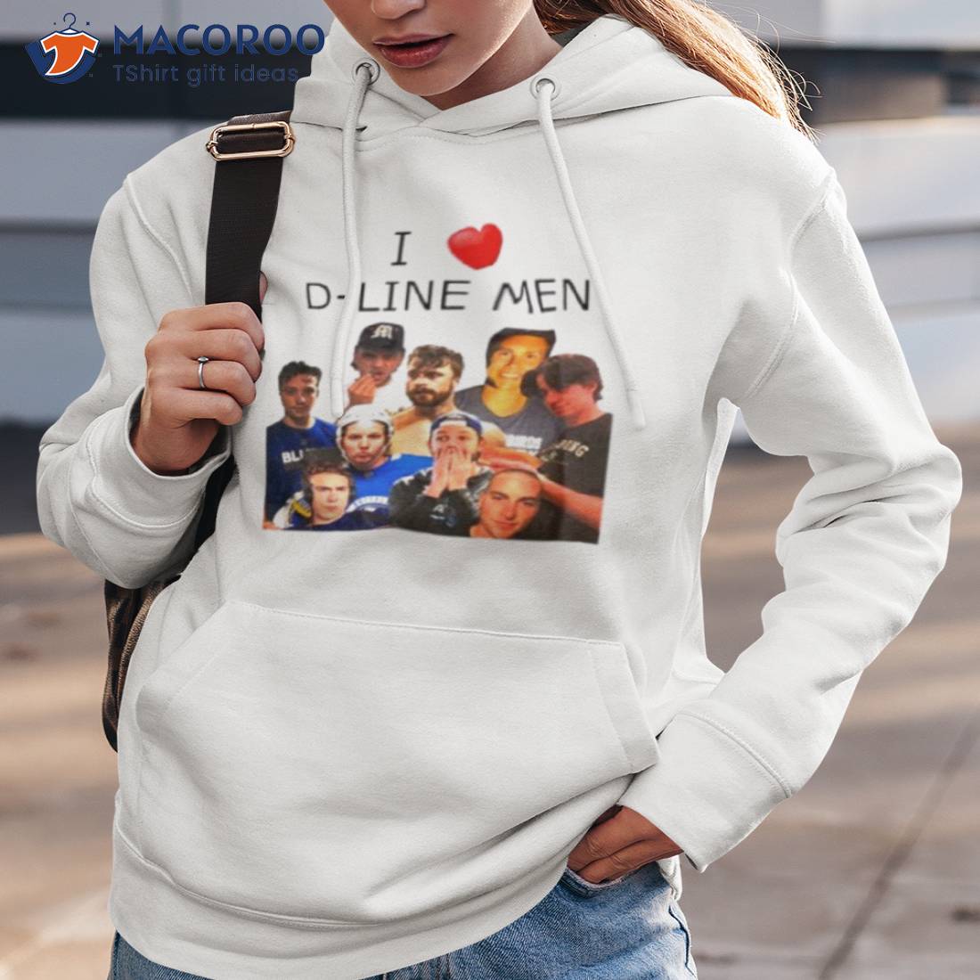 I Love D Line Men Shirt I Love D Line Men Shirt