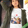 I Love D Line Men Shirt