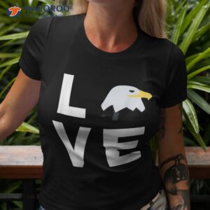 I Love Eagles Funny American Bald Eagle Lover Bird Shirt