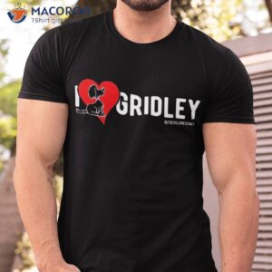 i love gridley the aussiedoodle cartoon dog heart design shirt tshirt