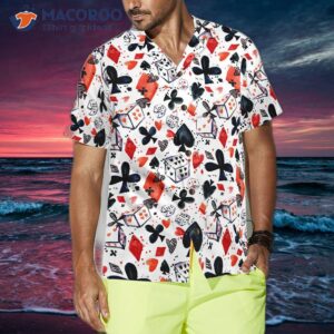i love the hawaiian shirt with a poker design for 0