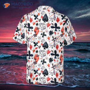 i love the hawaiian shirt with a poker design for 1
