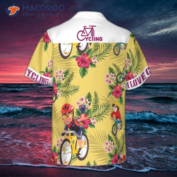 I Love Wearing A Hawaiian Cycling Shirt