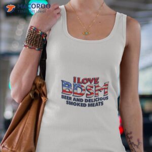 i lvoe bdsm beer and delicious smoked meats 4th of july shirt tank top 4