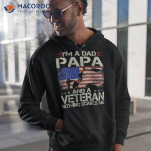 i m a dad papa and veteran funny retro veteran s day shirt hoodie 1