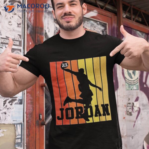 I’m Jordan Name Basketball Player Gift Boys Shirt