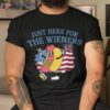 I’m Just Here For The Wieners 4th Of July Funny Shirt