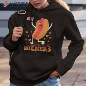 i m just here for the wieners funny hot dog 4th of july shirt hoodie 3