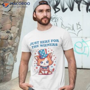 i m just here for the wieners independence day 4th of july shirt tshirt 3