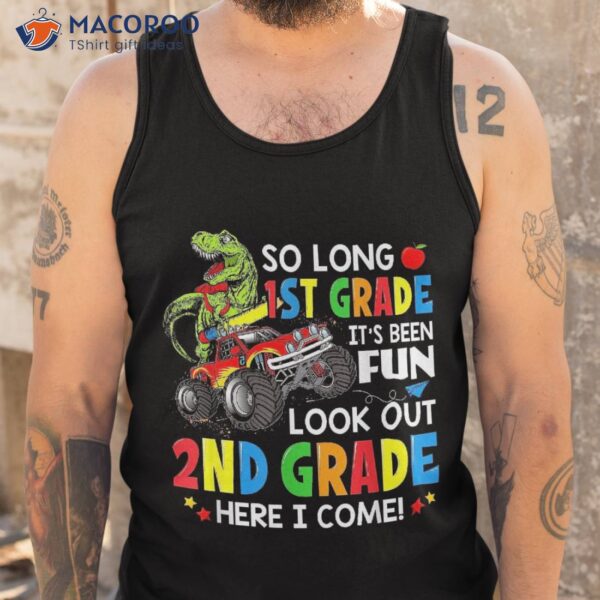 I’m Ready To Crush 2nd Grade T Rex Dinosaur Back School Shirt
