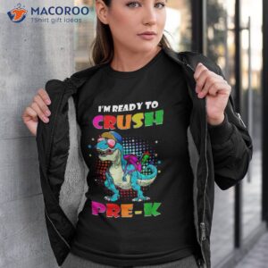 I’m Ready To Crush Preschool Dinosaur Back School Boys Shirt