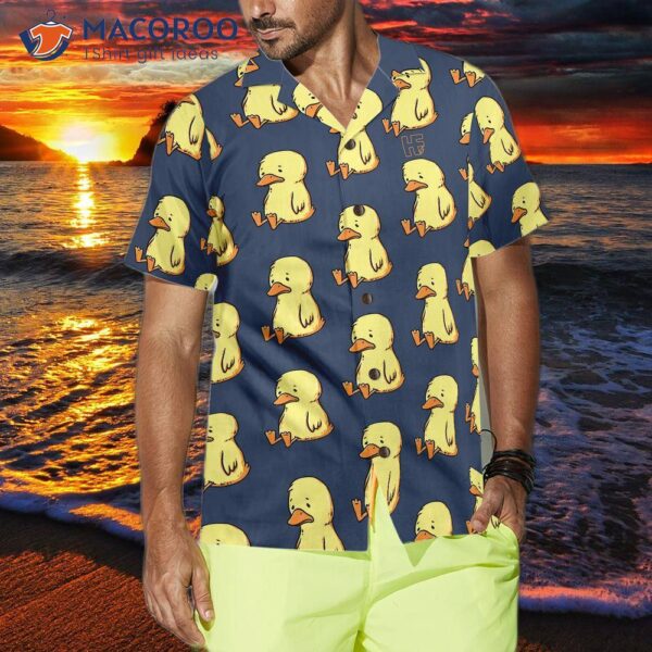 I’m Wearing A Sad Hawaiian Duck Shirt.